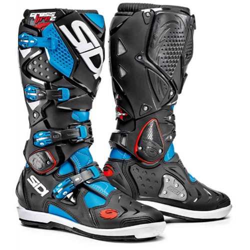 BOTAS SIDI CROSSFIRE 2 SRS - PRETO / AZUL